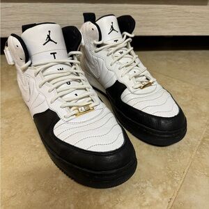 2007 Nike Air Jordan Fusion Air Force 1 AFJ12 Black White Taxi
317742 101 men 11